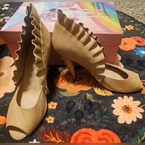 Jeffery Campbell Michelle Unicorn Heels Sz 8.5